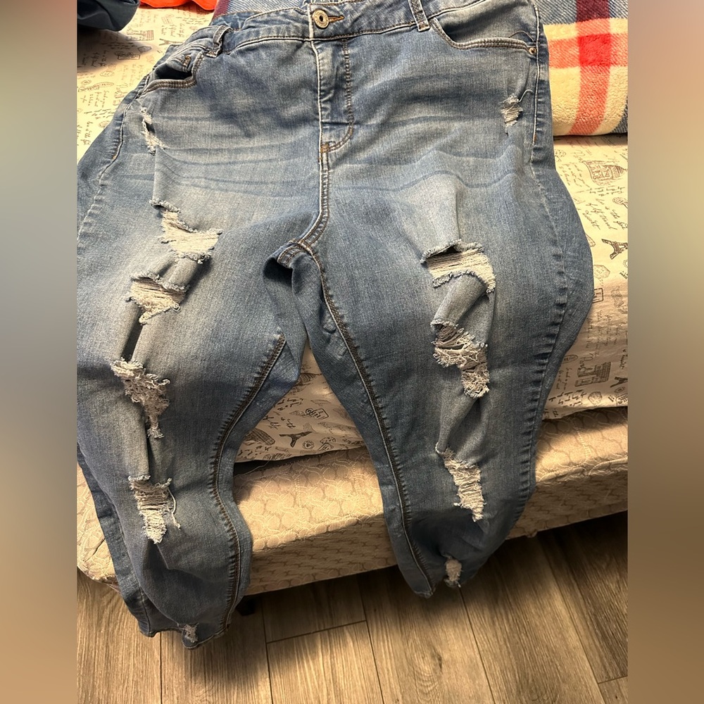 Vanilla Star Jeggins. Light blue/20 - Picture 3 of 5